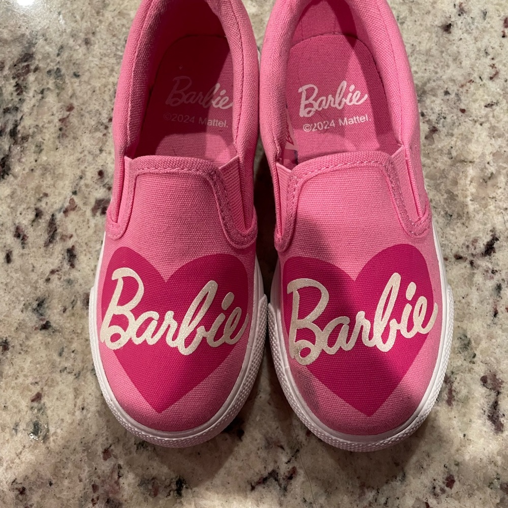 Barbie Kids Pink Slip-On Shoes